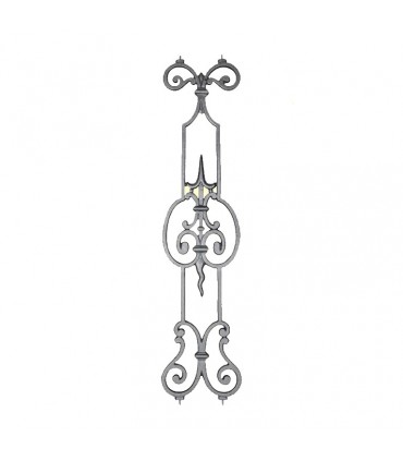 Décoration fonte H890mm x 200mm