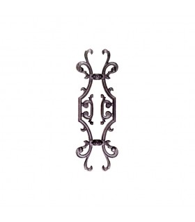 Habillage baulstre 380x120mm rond de ø16mm double face pour balcons