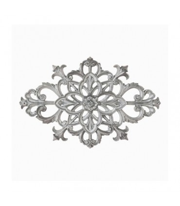 Palmette fonte zinguée 370x240mm épaisseur 22mm pour portails