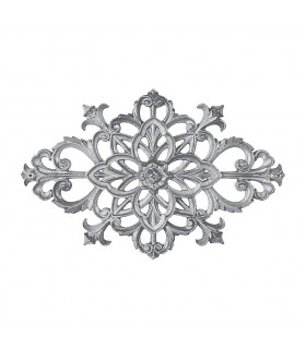 Palmette aluminium 380x245mm épaisseur 22mm décoration de portails