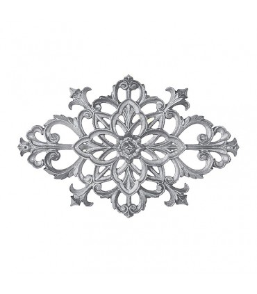 Palmette aluminium 380x245mm épaisseur 22mm décoration de portails