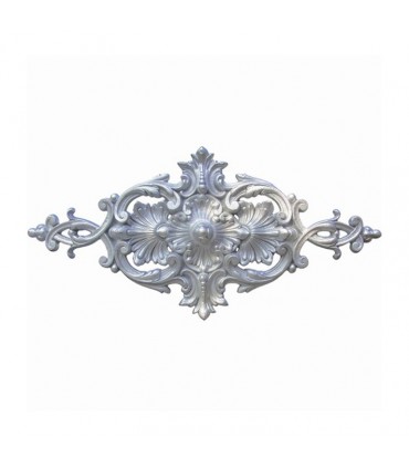 Palmette fonte zinguée 720x350mm épaisseur 60mm maximum pour grands portails