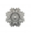 Rosace aluminium Ø100mm épaisseur 22mm décoration pour portails et portillons