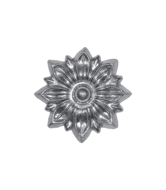 Rosace en ALU Ø90mm épaisseur 12mm décorative pour bas de portillons