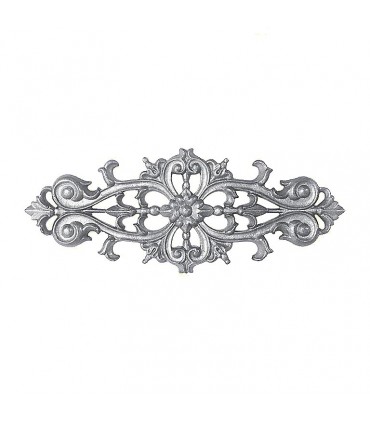 Palmette en ALU 350x140mm épaisseur 18mm pour portails ou portillons