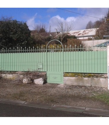 Palmette en ALU 300x170mm épaisseur 21mm assortie a la rosace FL3420