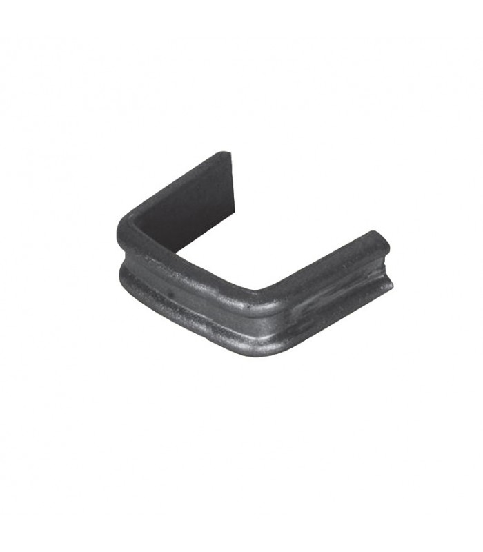 Collier 2 nervures 14x4mm pour 3x 12x12mm pour enserrage de balustres