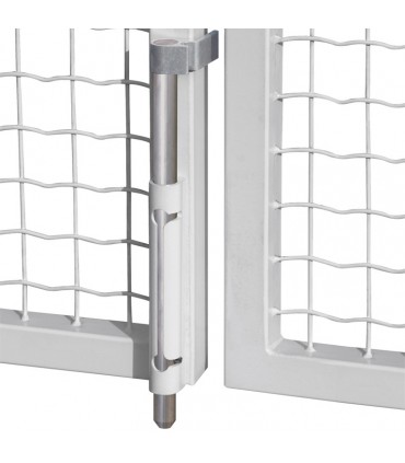 Verrou de sol à monter en applique se verrouille entre les vantaux