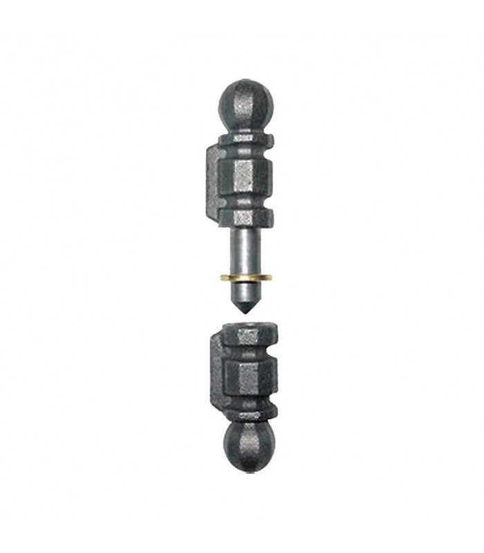 Gond forgé Ø25mm avec axe ø13mm à souder platines arrières