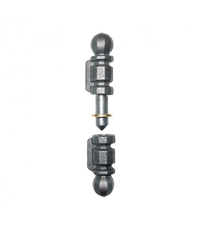 Gond forgé Ø30mm avec axe ø16mm à souder platines arrières