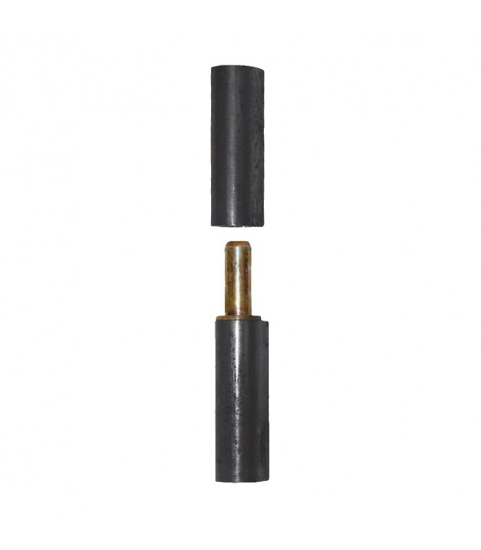 Gond forgé Ø14mm avec axe ø8mm à souder épaulements verticaux