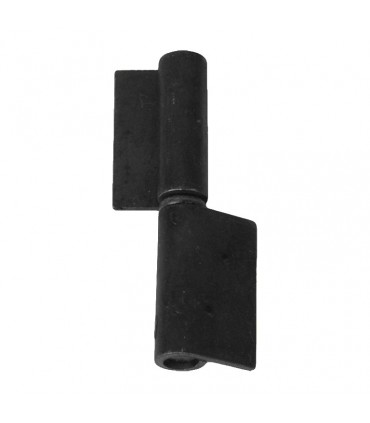 Gond acier brut à souder Ø20mm hauteur 120mm largeur 46mm