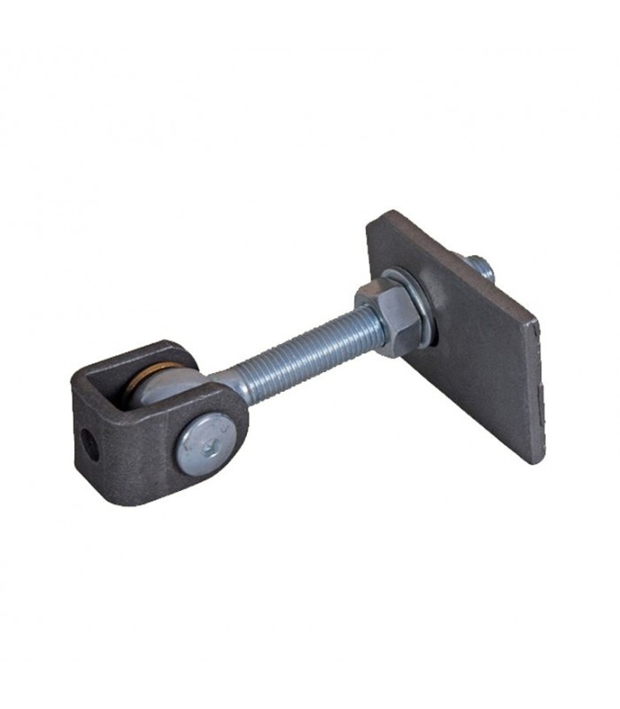 Gond charnière réglable M16  2 dimensions à souder sur poteau et vantail