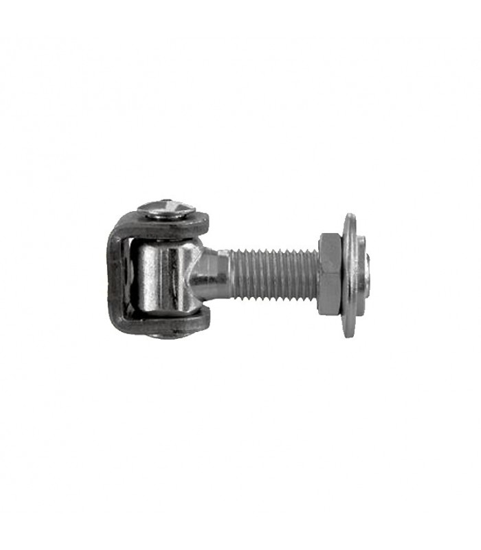 Gond charnière M27 réglable horizontal avec écrou rondelle à souder