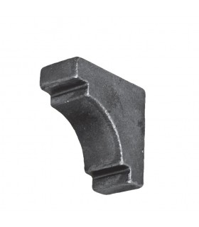 Renfort d'angle acier pour tube de 40x40mm à souder pour renforcer