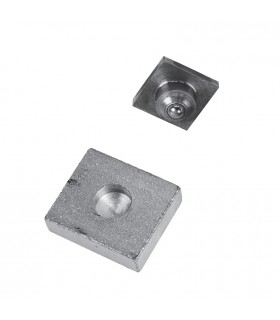 Pivot inférieur pour tube ou carré de 40x40mm à bille en acier