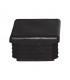 Bouchon nylon 30x30mm plein pour tube carré épaisseir entre 1 et 3 mm
