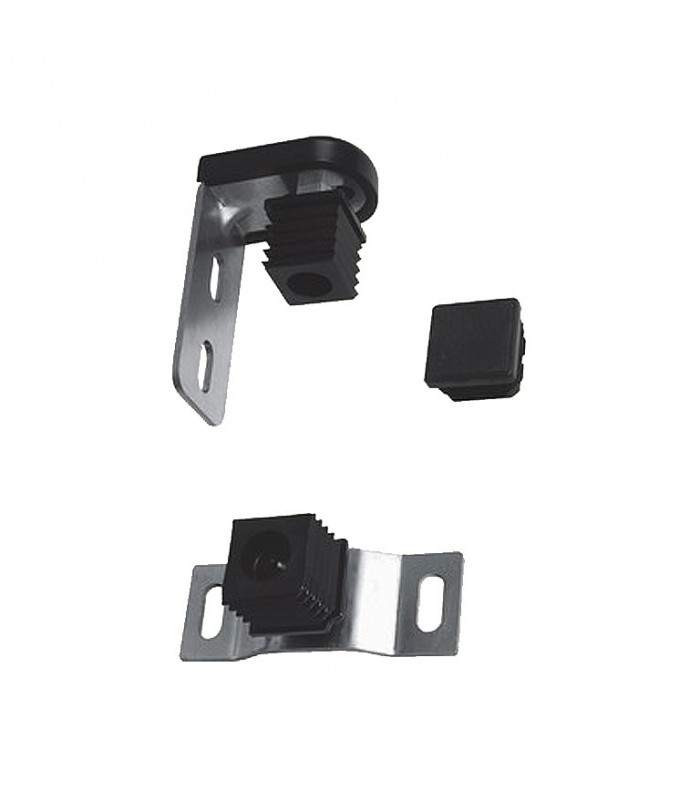 Ensemble gond-pivot tube 40x40mm avec nylon Pivot à fixer au sol