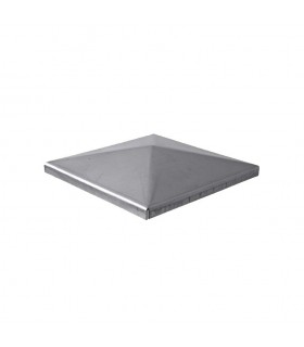 Couvre pilastre acier 30x30mm couvre poteau à souder