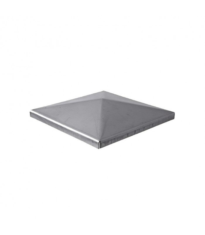 Couvre pilastre acier 30x30mm couvre poteau à souder