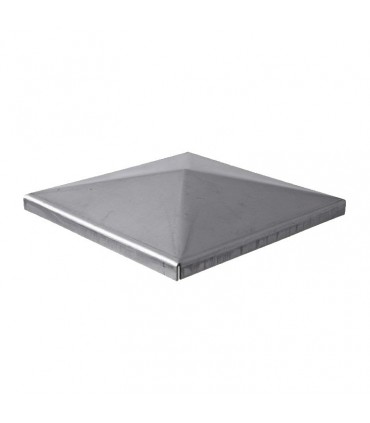 Couvre pilastre acier 80x80mm couvre poteau à souder