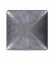 Couvre pilastre 80x80mm aluminium chapeau couvre poteau à coller