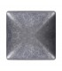 Couvre pilastre 100x100mm aluminium chapeau couvre poteau à coller