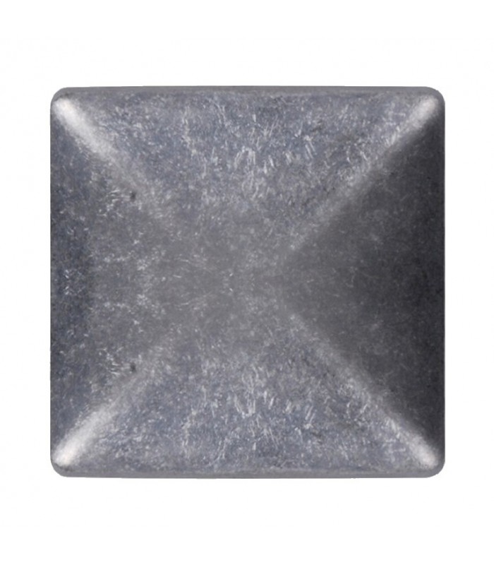 Couvre pilastre 100x100mm aluminium chapeau couvre poteau à coller
