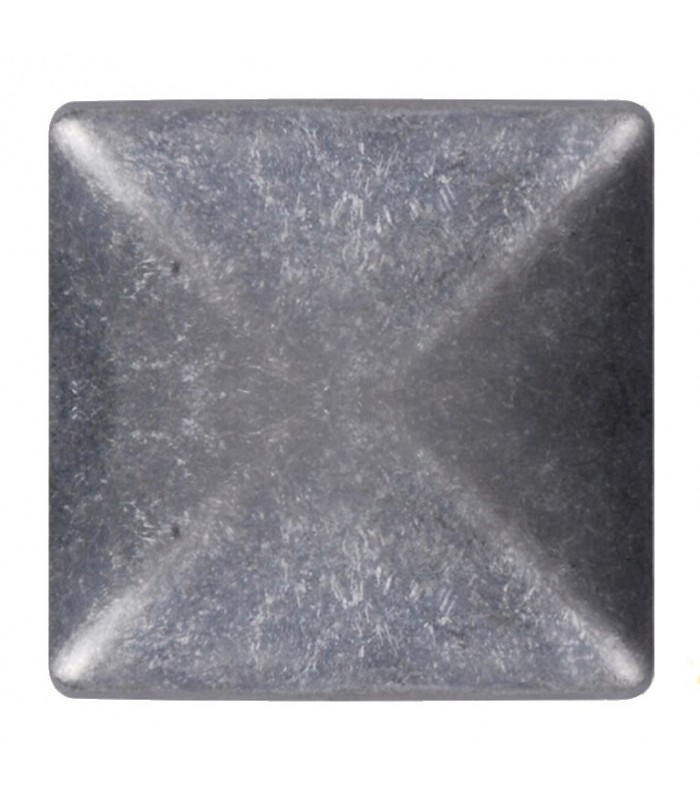 Couvre pilastre 120x120mm aluminium chapeau couvre poteau à coller