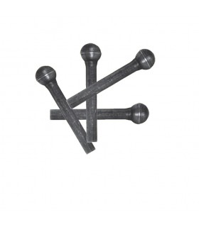 Sac de 50 rivets acier Ø6mm x 40mm de longueur tête sphérique acier