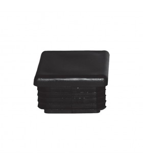 Bouchon nylon 25x25mm plein pour tube carré épaisseur 1 à 2mm