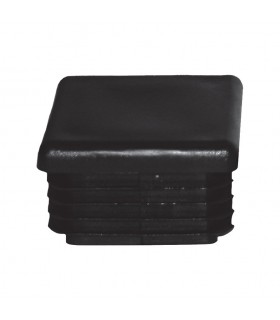 Bouchon nylon 50x50mm plein pour tube carré épaisseur 1 à 2mm