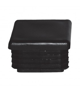 Bouchon nylon 60x60mm plein pour tube carré épaisseur 2 à 4mm