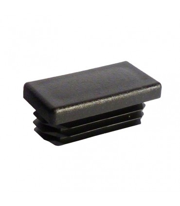 Bouchon pour tube de 80x40mm extérieur en plastique plein nylon