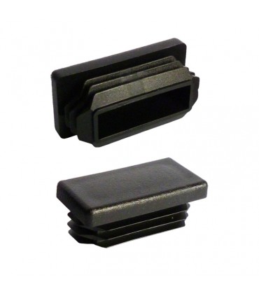 Bouchon pour tube de 80x40mm extérieur en plastique plein nylon