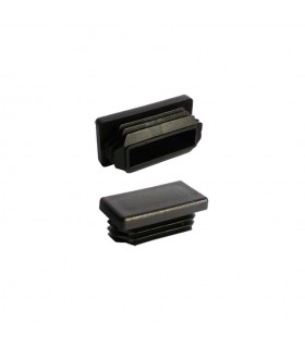 Bouchon plastique pour tube de 30x20mm en nylon plein