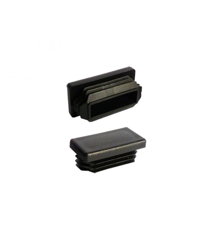 Bouchon plastique pour tube de 30x20mm en nylon plein