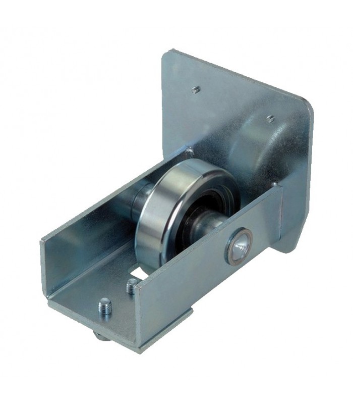 Guide de fin d'ouverture pour rail de 98mm de portail autoportant