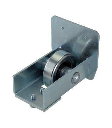 Guide de fin d'ouverture pour rail de 98mm de portail autoportant