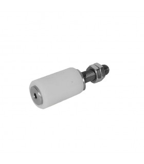 Galet de guidage Ø25x75mm axe M12 pour guidage de portails coulissants