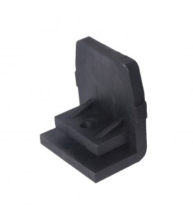 Bouchon guide pour rail 68x68mm de fin d'ouverture pour portail autoportant