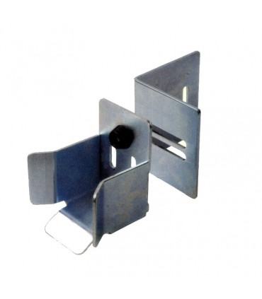 Avaloir Butoir de réception rail de 68mm pour portail autoportant