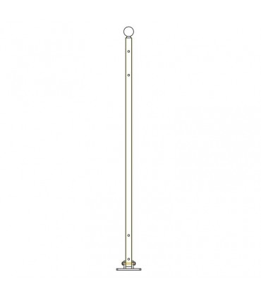 Poteau de cloture Gradius à fixer 1200mm