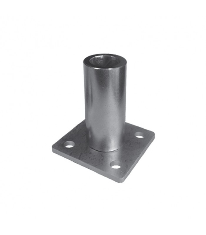 Pivot inférieur à bille tube 40x40mm à visser pour portail