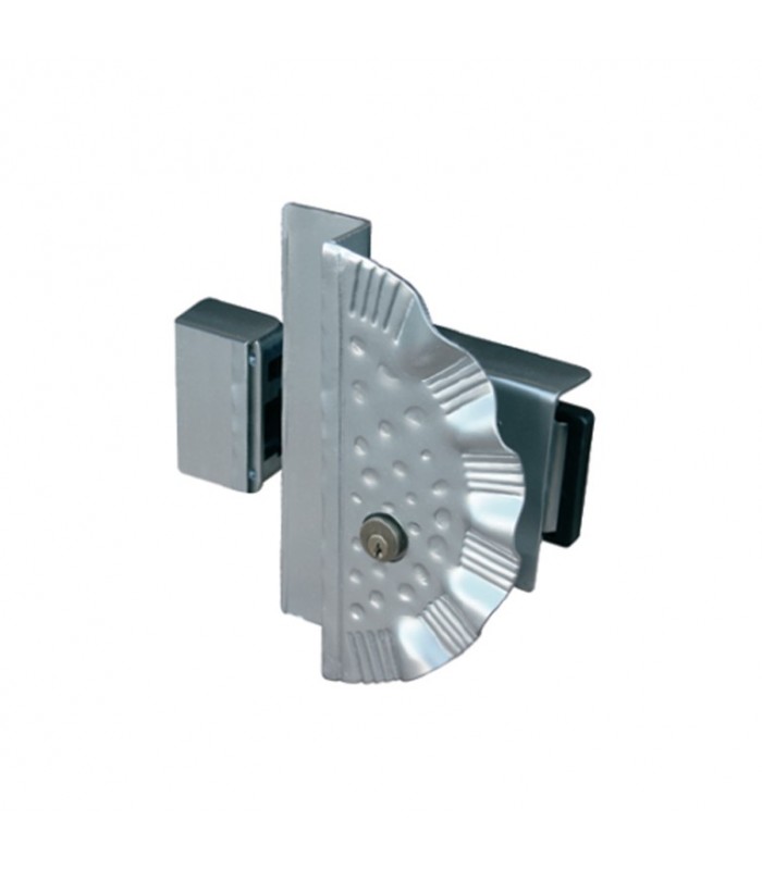 Option Cache-serrure et serrure pour portillons avec ouverture à droite