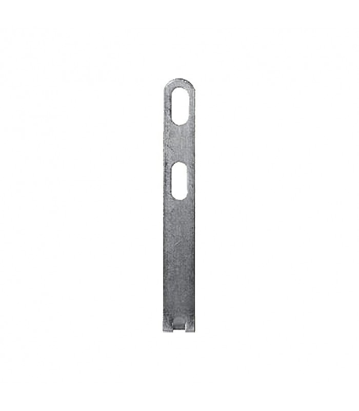 Bras support 270mm x 35mm pour galets de guidage acier galvanisé