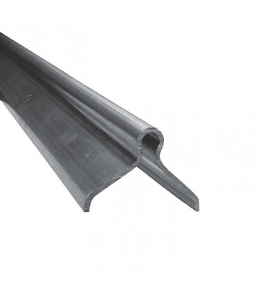 Rail à sceller en U Ø20mm longueur 3m pour portails coulissants