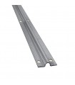 Rail à visser en forme de U ø20mm longueur 3m pour portails coulissants