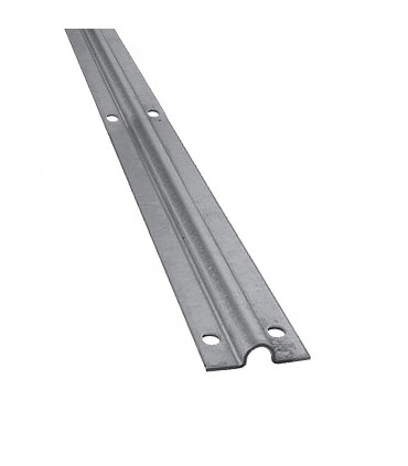 Rail à visser en forme de U ø20mm longueur 3m grande largeur pour portails