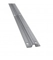 Rail à visser en forme de U ø20mm épaisseur 4mm longueur 3m grande largeur